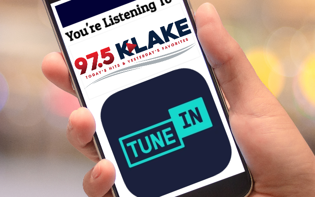 Take 97.5 K-LAKE with you everywhere with the TuneIn App
