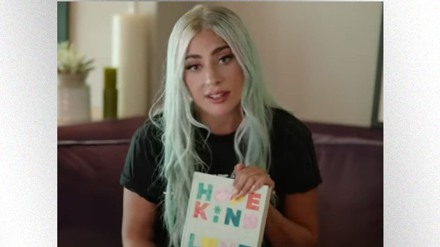 Lady Gaga says new book teaches us how to fill the “negative space” with kindness