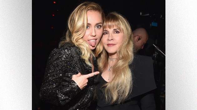 Stevie Nicks says she “could not be more flattered” that Miley Cyrus sampled her hit for “Midnight Sky”