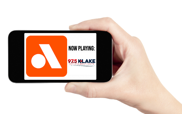 Take 97.5 K-LAKE along with you with the Audacy app