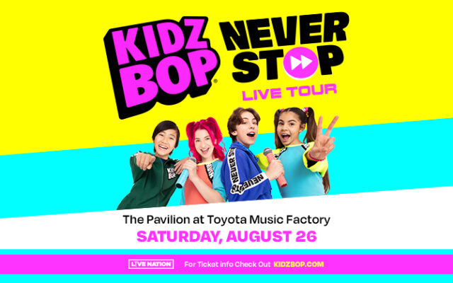 Win Tickets For KIDZ BOP 'Never Stop Live Tour' on 08/26/23!