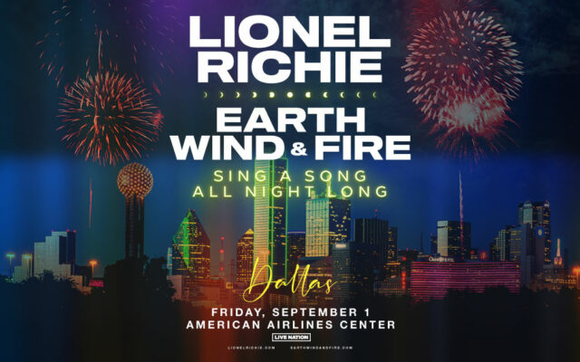Win Tickets to See Lionel Richie and Earth, Wind & Fire on 09/01/23!
