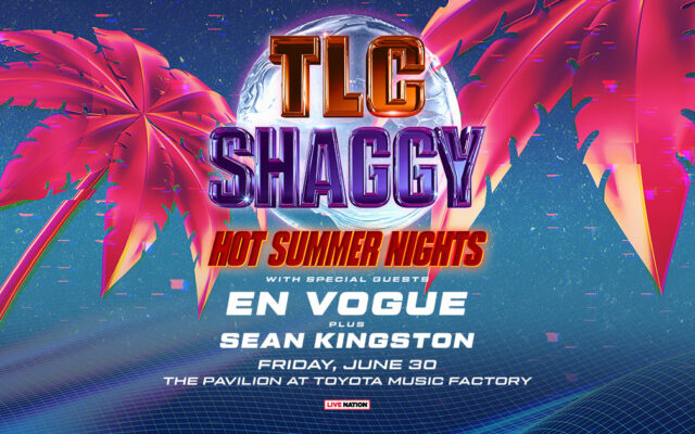 Win Tickets to See TLC & Shaggy in Dallas on 06/30/23!